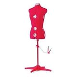 Singer DF151 Adjustable Dress Form, Red, Medium