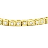 14K White Gold Diamond Bracelet -- 1.50 Ct. SI1-SI2 Eye Clean J/K