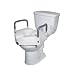 Improving Lifestyles Elevated Toilet Seat, Locking with Removable Arms