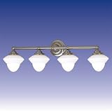 Retro 4-Light Vanity Fixture