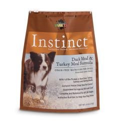 Nature's Variety Instinct Grain Free Duck and Turkey Meal Dry Dog Food