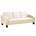 Central Park Convertible Sofa-Cream