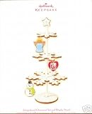 Gingerbread Ornament Set and Display Stand Hallmark QHF3119