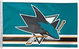 San Jose Sharks 3'x5' Flag nylon material exciting graphics