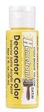 Plaid #17203 2OZ BRT Yellow Acrylic Paint