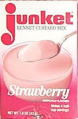 Junket Strawberry Custard 12 count by Redco