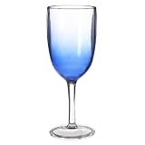 Acrylic Goblets Set of 4 - Blue