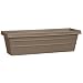 Akro-Mils MSW24000E21 Marina Window Box, Chocolate, 24-Inch