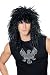 80's Rock Star Wig -Black