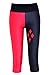 COCOLEGGINGS Womens Harley Quinn Digital Print Stretch Workout Capri Tights M