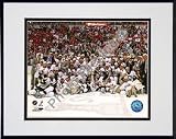Photo File Pittsburgh Penguins 2009 Stanley Cup Champions Game 7 Celebration 8x10 Matted Photo