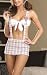 Dreamgirl Women's Dreamgirl Finishing School Lingerie Set - 5691