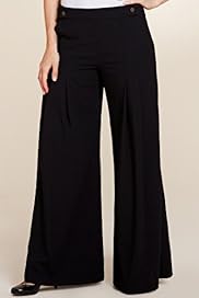 Per Una Roma Military Wide Leg Trousers