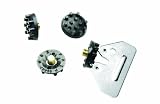 24 Golf Spikes mit Metallgewinde 6 mm und Spezialschluessel
