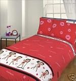 Kitchen & Housewares : Betty Boop Panel Single Duvet And Pillowcase Bed Set