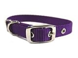 Hamilton Single Thck Nyln Dlx Dg Collar Hot Purple 5 8 X14 - ST