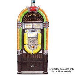 Crosley CR1201A Full Size 10-Disc CD Jukebox and Stand by Crosley