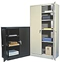 Metal Storage Cabinets - Heavy Duty Jumbo Metal Storage Cabinet - 42'H x 48'W x 24'D 2