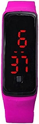 Fashion Ultra Thin Unisex Sports Silicone Digital LED Sports Wrist Watch