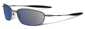 Oakley mens Whisker 26-234 Iridium Polarized Sport Sunglasses,Pewter,55 mm