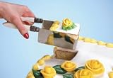 Kitchen & Housewares : Debbie Meyer's kake-kut'r®; For sheet cakes; Ivoire d'EleganceTM handle style
