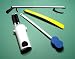 Our Economy Hip Kits feature recommended ADL items for patients recovering from hip or knee surgery or injury. A must for people recovering from total hip replacement or total knee replacement surgery. Includes items to help the user remain independent when bathing, dressing and doing other activities at home. Conveniently provides the ADL items needed after hip surgery, the items most often suggested by therapists. The Economy Hip Kit with 26 inch Reacher includes one each: Long Handle Contoured Sponge Sock Aid with Cords and Foam Handles Long Handle 18 inch Shoe Horn Economy 26 inch Reacher