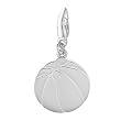 Sterling Silver BASKETBALL Charm