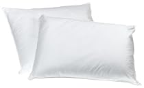 Martex 205-Thread-Count Damask Standard Pillows, Set of 2