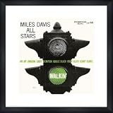 MILES DAVIS All Stars - Custom Framed Art Print