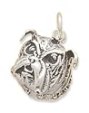 Bulldog Face Charm