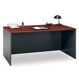 66in. Desk In Hansen Cherry Finish By Bush Furniture