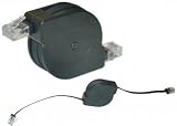 CAT5 Retractable Cable (2 pair CAT5), 2 Meter (6.5 ft)