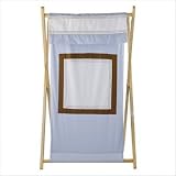 Metro Hamper in Blue and Chocolate