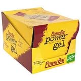 PowerBar Power Gel Concentrated Carbohydrate Gel, Caffeinated, Green Apple 24 - 1.4 oz (41 g) packages [984 g (2 lb 2 oz)]