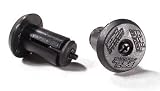 REDLINE Expanding Bar End Plugs Black