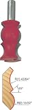 Freud 99-404 1-1/4-Inch Diameter by 2-1/4-Inch Crown Molding Router Bit with 1/2-Inch Shank