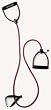Harbinger 360112 Medium  Resistance Cable (Maroon)