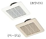 メルコエアテック 室内用（樹脂製） セントラル換気用給排気グリル（角形・小スペース対応形・風量調節付・壁／天井／床取付タイプ・フィルター付） 【AT-50QKF】【AT50QKF】