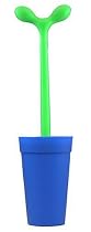 A di Alessi Merdolino Toilet Brush, Blue (ASG04 AZ)