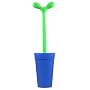 A di Alessi Merdolino Toilet Brush, Blue (ASG04 AZ)
