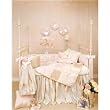 Pillow - Pink Moire' with Dimensional Flower Header