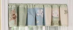 Hey Diddle Diddle Window Valance - Green Multi