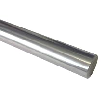 WJB WRBZ 1/4 72 L Linear Shaft, Stainless Steel, Inch, 1/4" Diameter, 0.2495" Diameter Tolerance, 72" Length