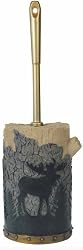 Blonder Home Accents Expressions Woodland Silhouettes Toilet Brush Holder
