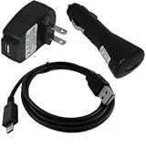 3-in-1 Synch & Charge USB Travel Kit for Motorola Droid 2