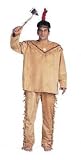 Adult Indian Brave Costume - Good for Thanksgiving too! (Tomahawk not included)