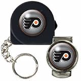 NHL Philadelphia Flyers 6' Tape Measure, Key Chain & Money Clip Set