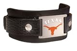 Texas Longhorns Leather Cuff Bracelet NCAA College Athletics Fan Shop Sports Team Merchandise