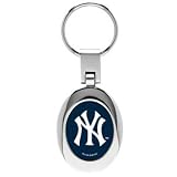 New York Yankees Domed Metal Keychain