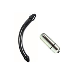 Doc Johnson Giant Double Dildo Black 29" X 2.25" Adult Sex Toy Kit